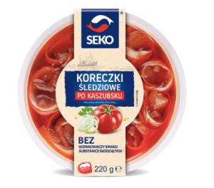 KORECZKI ŚLEDZIOWE PO KASZUBSKU 220G SEKO