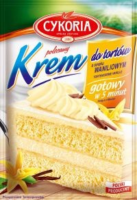 CYKORIA KREM DO TORTÓW 100G WANILIOWY