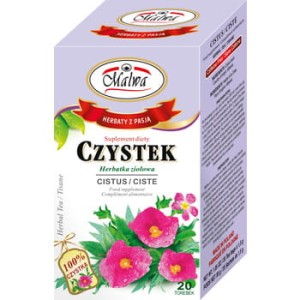 MALWA HERBATA ZIOŁOWA CZYSTEK 20X1,5G