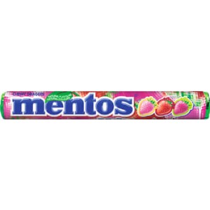 MENTOS STRAWBERRY 37,5G DROPS