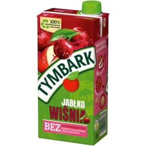 NAPÓJ TYMBARK JABŁKO-WIŚNIA 1L