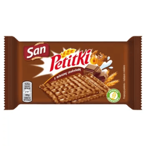 SAN PETITKI 37G Z CZEKOLADĄ MLECZNĄ