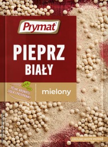 PRYMAT PIEPRZ BIAŁY MIELONY 15G