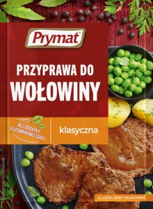 PRYMAT PRZYPRAWA DO WOŁOWINY KLASYCZNA 20G