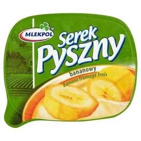 SEREK HOMOG. PYSZNY BANANOWY 140G MLEKPOL