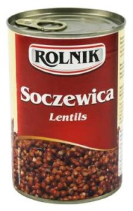 SOCZEWICA KONSERWOWA 400G ROLNIK