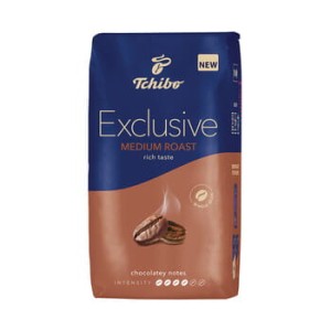 KAWA ZIARNISTA TCHIBO EXCLUSIVE 1KG MEDIUM ROAST