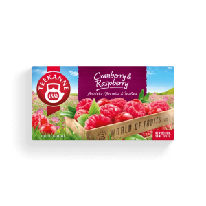 TEEKANNE HERBATA EX. MALINA Z ŻURAWINĄ 20 TOREBEK