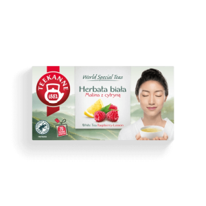 TEEKANNE HERBATA EX. BIAŁA MALINA Z CYTRYNĄ 20 TOREBEK