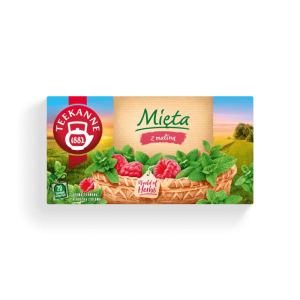 TEEKANNE HERBATA EX. MIĘTA Z MALINĄ 20 TOREBEK