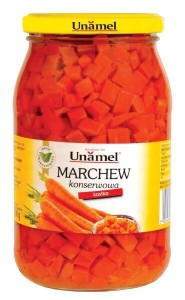 MARCHEW KONSERWOWA 900ML UNAMEL