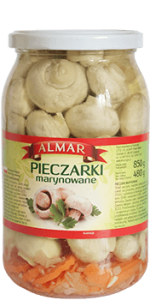 PIECZARKI MARYNOWANE 900ML ALMAR