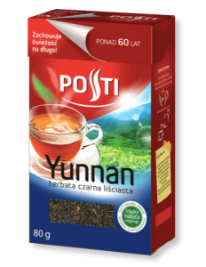 POSTI HERBATA CZARNA LIŚCIASTA YUNNAN 80G