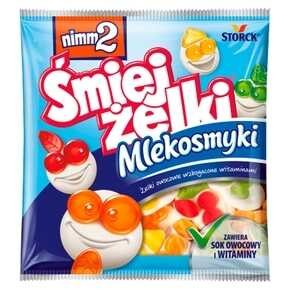 ŚMIEJ ŻELKI MLEKOSMYKI 90G NIMM2 STORCK