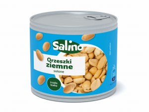 SALINO ORZESZKI ZIEMNE SOLONE PUSZKA 150G