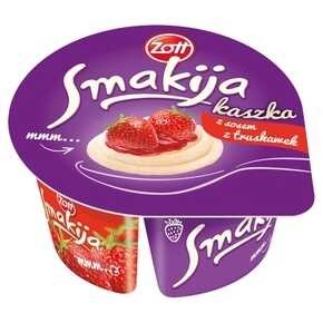 DESER KASZKA SMAKIJA 130G ZOTT Z SOSEM TRUSKAWKOWYM
