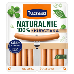 TARCZYŃSKI NATURALNIE PARÓWKI 100% Z KURCZAKA 160G