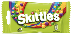 SKITTLES CRAZY 38 G ZIELONE