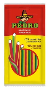 ŻELKI PEDRO 80G RAINBOW PENCILS
