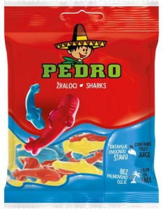 ŻELKI PEDRO 80G SHARKS