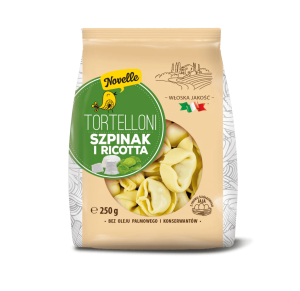 NOVELLE MAKARON TORTELLINI SZPINAK I RICOTTA 250G
