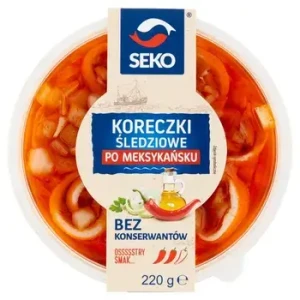 KORECZKI ŚLEDZIOWE PO MEKSYKAŃSKU 220G SEKO