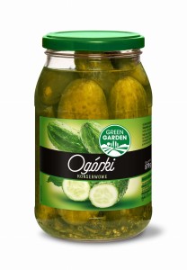 OGÓRKI KONSERWOWE 870G GREEN GARDEN