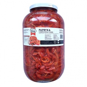 PAPRYKA KONSERWOWA PASKI  3700G LET'S COOK 
