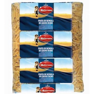 MAKARON RURKI PENNE RIGATE 5KG MEDITERANEA 