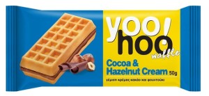 CIASTKO YOO HOO BISZKOPTOWE Z KAKAO I ORZECHAMI 50G GREEK TRADE