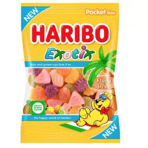 ŻELKI HARIBO 80G EXOTIX