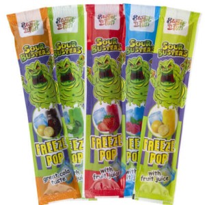 LIZAK WODNY SOUR BUSTERS FREEZE POP 10*50ML