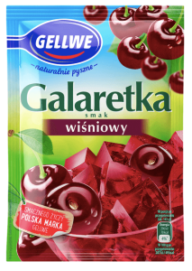 GELLWE GALARETKA WIŚNIOWA 72G
