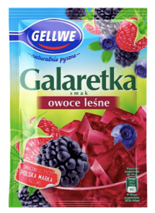 GELLWE GALARETKA OWOCE LEŚNE 72G