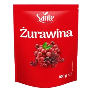 ŻURAWINA SUSZONA 100G SANTE