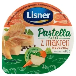 LISNER PASTELLA MAKRELA Z WARZYWAMI 80G