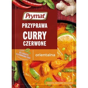 PRYMAT PRZYPRAWA CURRY CZERWONE 20G