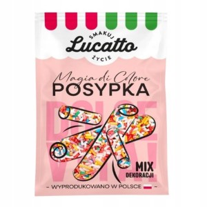 POSYPKA DEKORACYJNA KOLOROWA 30G EMIX LUCATTO