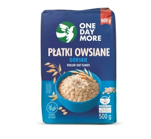 PŁATKI OWSIANE GÓRSKIE ONE DAY MORE 500G MELVIT