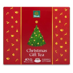HERBATY DILMAH CHRISTMAS GIFT TEA 4X10X2G ŚWIĘTA