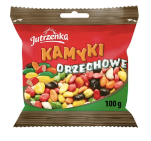 JUTRZENKA KAMYKI ORZECHOWE 100G